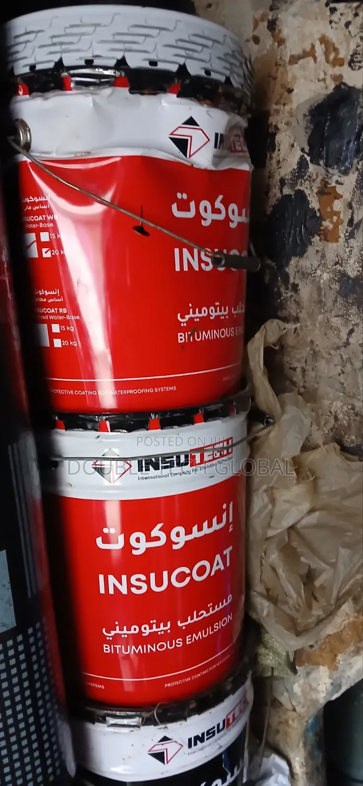 Insucoat Bituminous Emulsion Waterproofing Coating - Insutech -