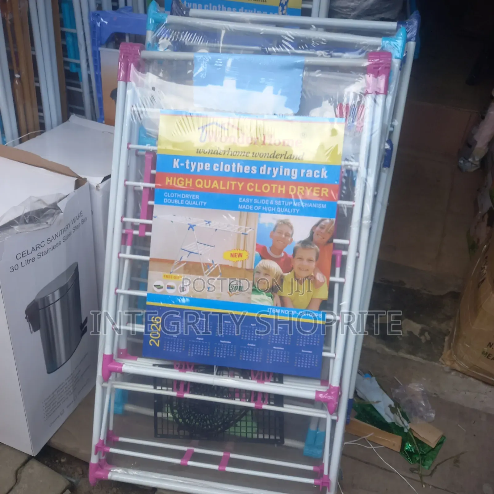 Home K-Type Clothes Drying Rack