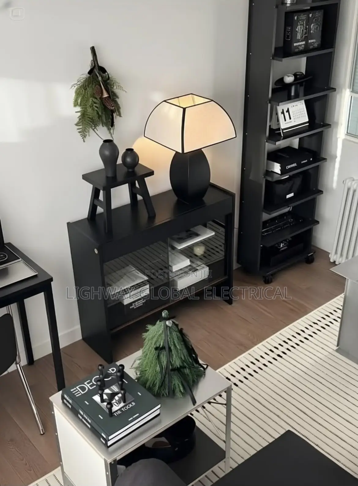 Modern Simple Led Fabric Lampshade Decorative Atmospheric Lighting
