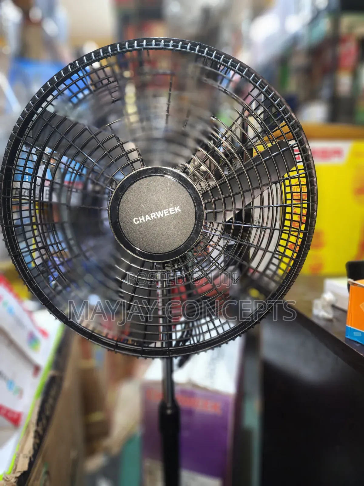 18" Charweek Pure Copper Coil Standing Fan–high Velocity Airflow