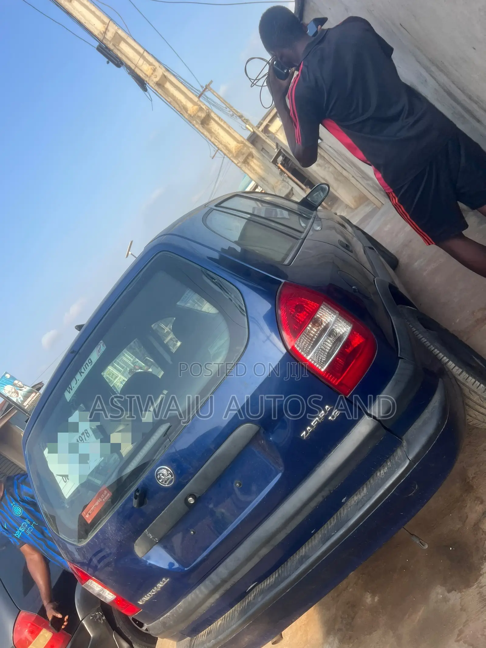Opel Zafira 1.8 2005 Blue