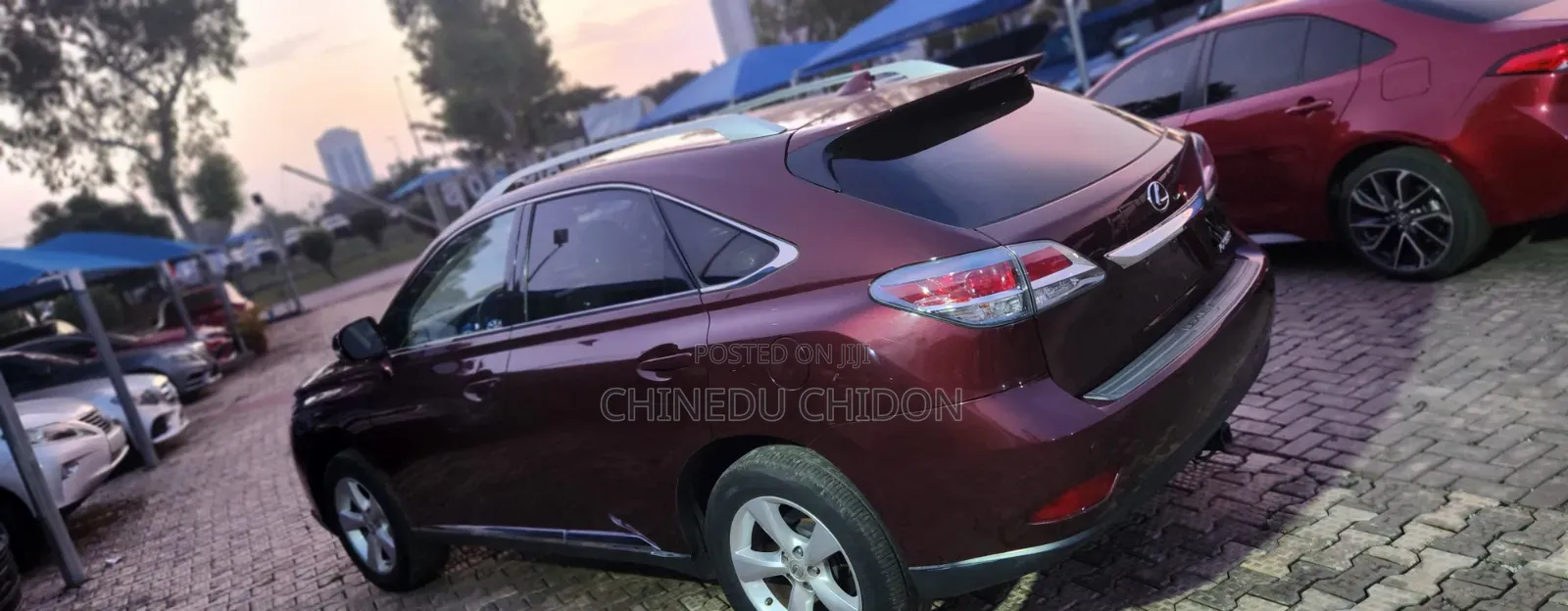 Lexus GX 2015 Red