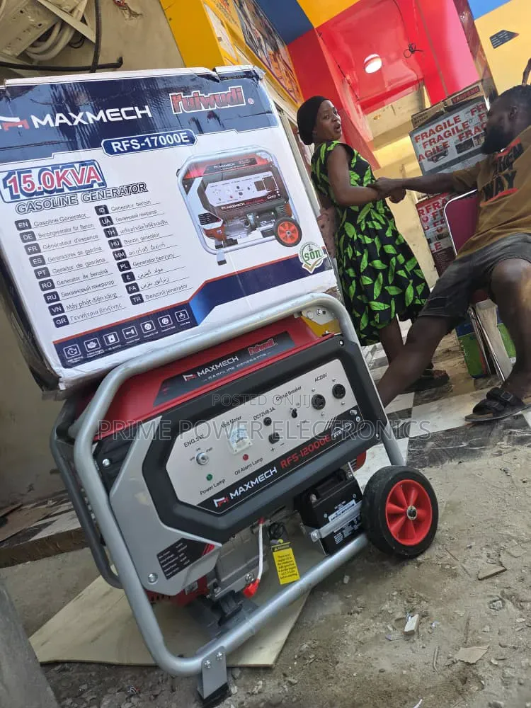 Original Maxmech 12.5kVA Petrol Generator for Sale