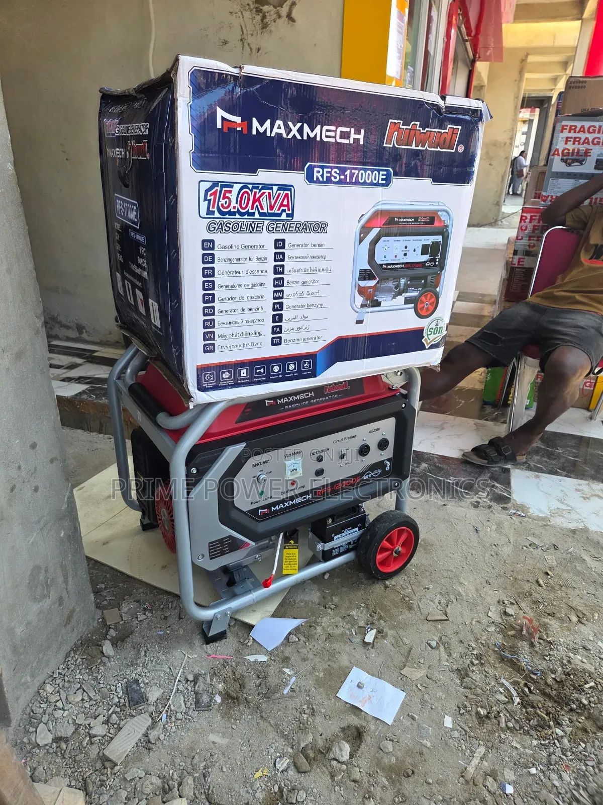 Original Maxmech 12.5kVA Petrol Generator for Sale