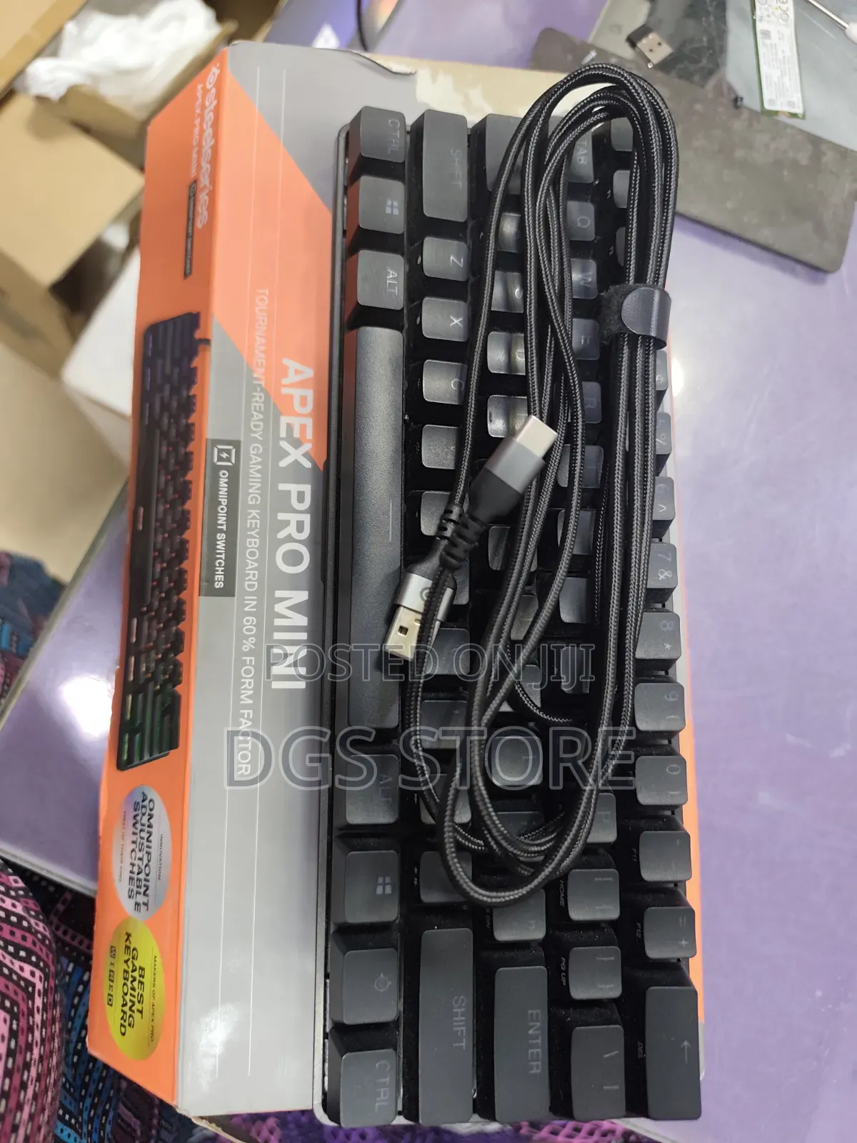 Open Box Steelseries Apex Pro Mini Wired Gaming Keyboard
