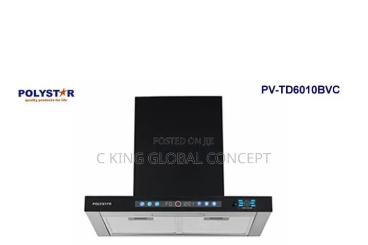 Brand New 60cm T-Shape Kitchen Range Hood PV-TD6010BVC - Touch Control