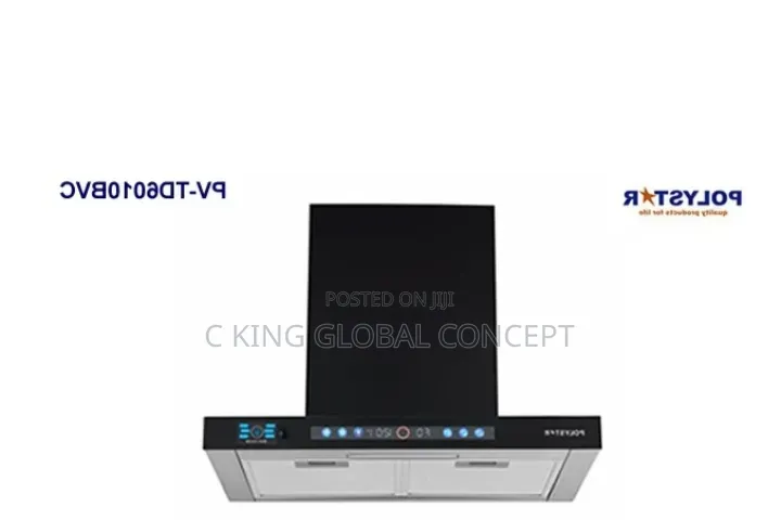 Brand New 60cm T-Shape Kitchen Range Hood PV-TD6010BVC - Touch Control
