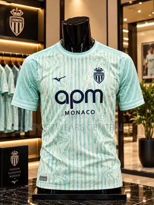 Monaco 2026/27 Player Edition Football Jersey