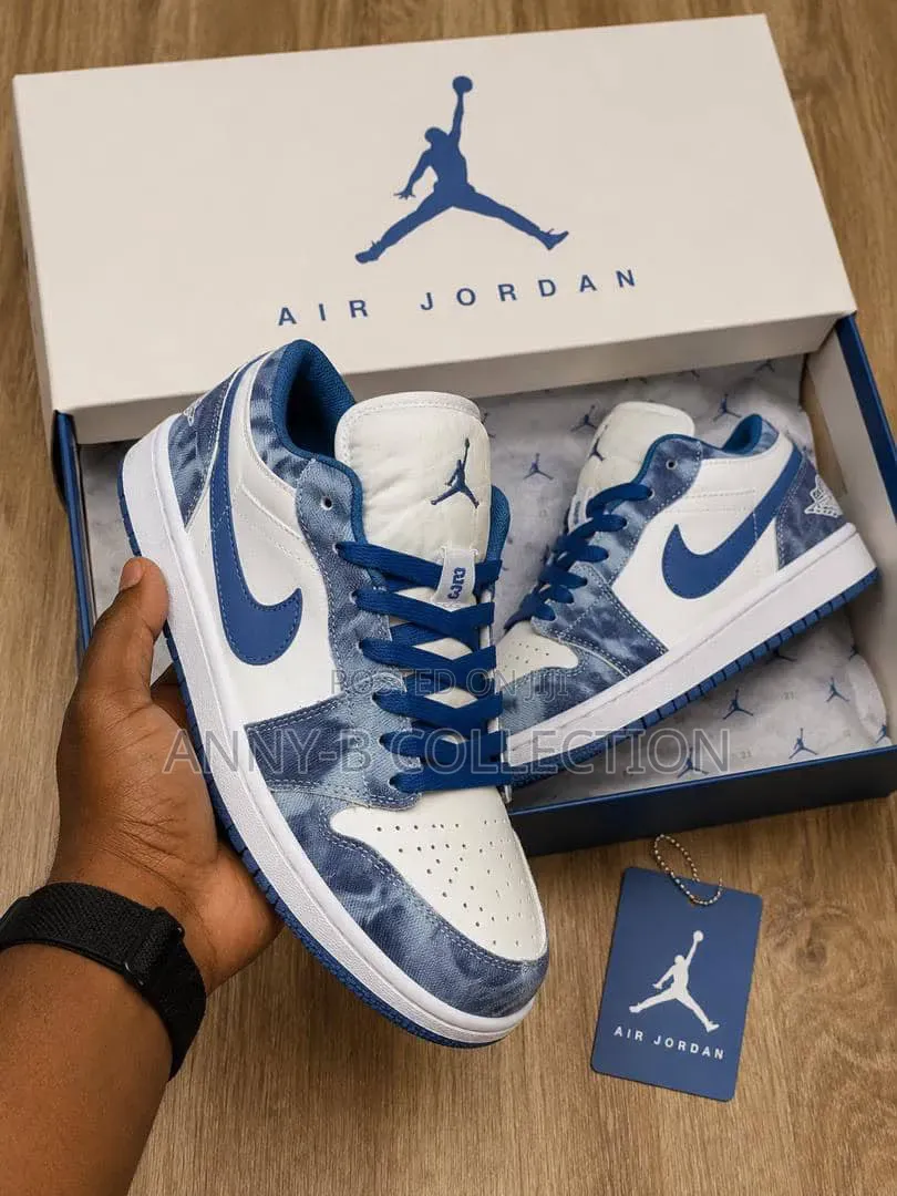 Blue X White Nike Sneakers