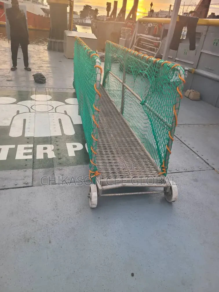 2 Meter Aluminum Gang Way Ladder With Gang Way Net