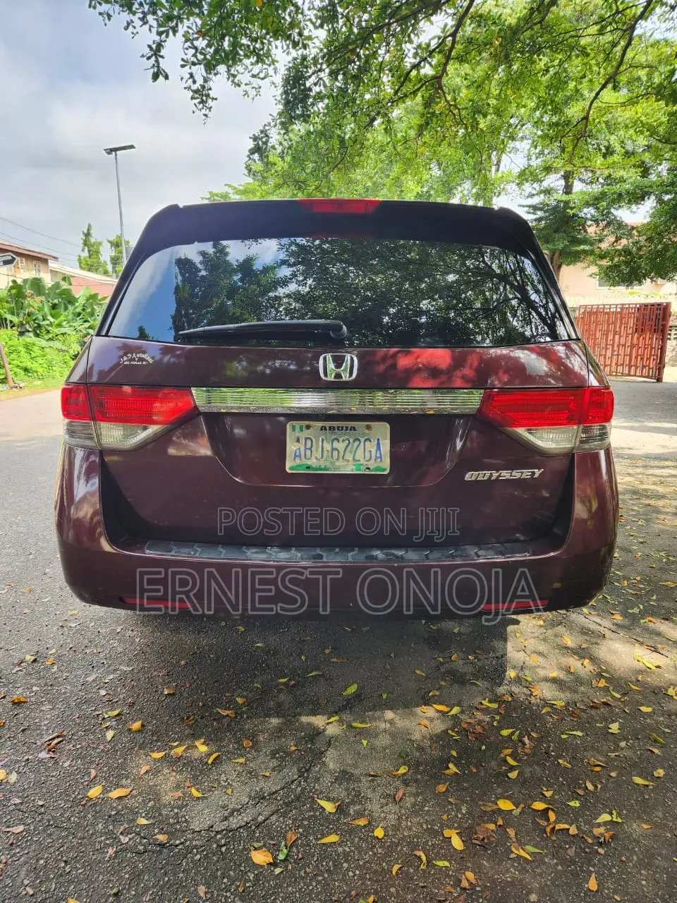 Honda Odyssey Touring 2013 Red