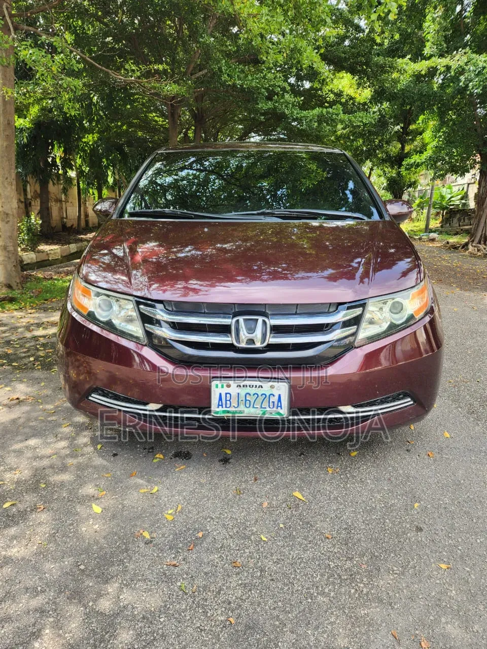 Honda Odyssey Touring 2013 Red