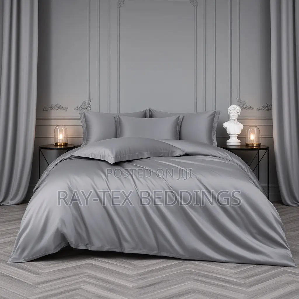 100% Ash Colour Polish Duvet Cover Set