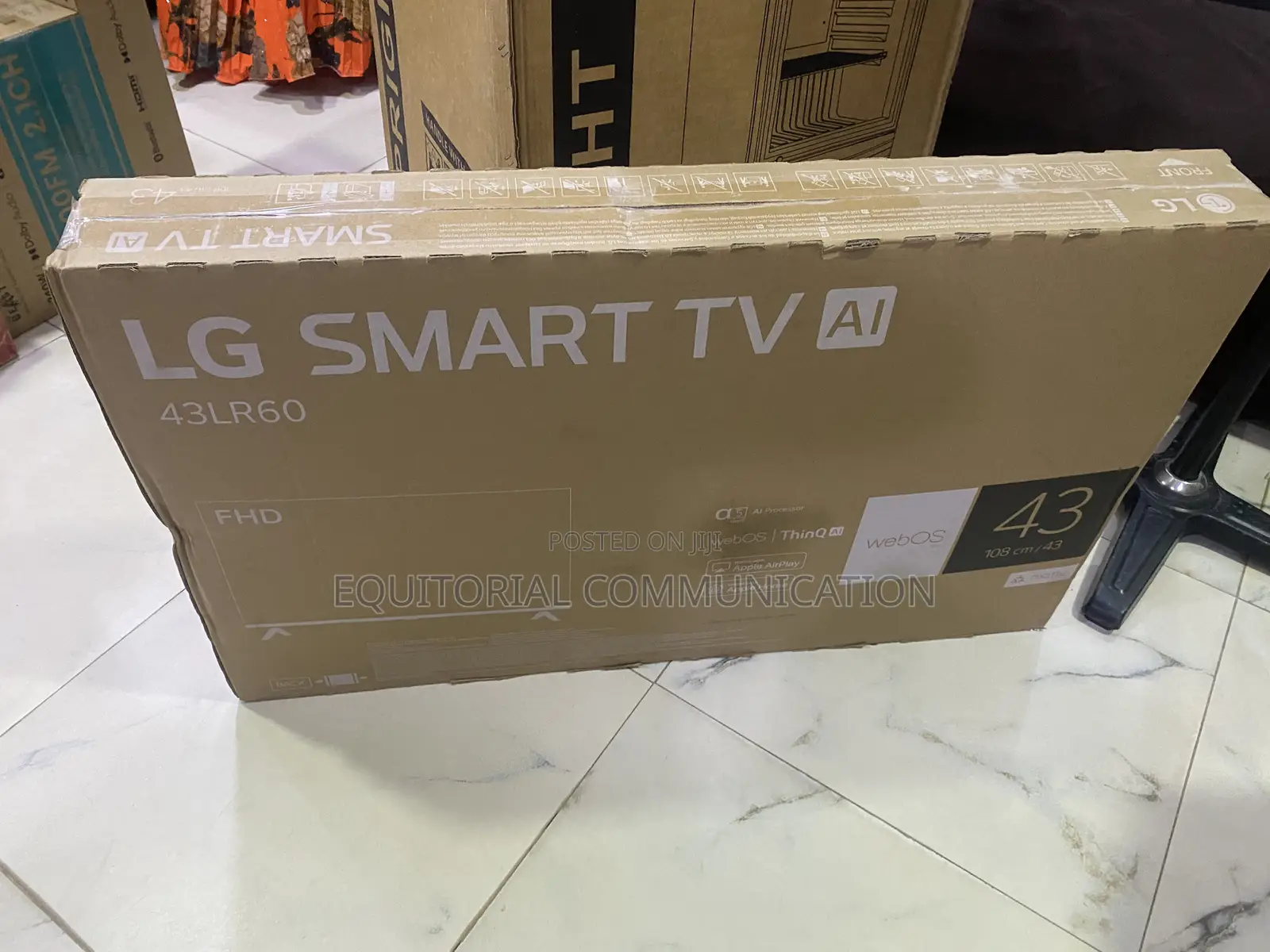 LG 43LR60 43-Inch AI Smart Full HD TV for Home and Office