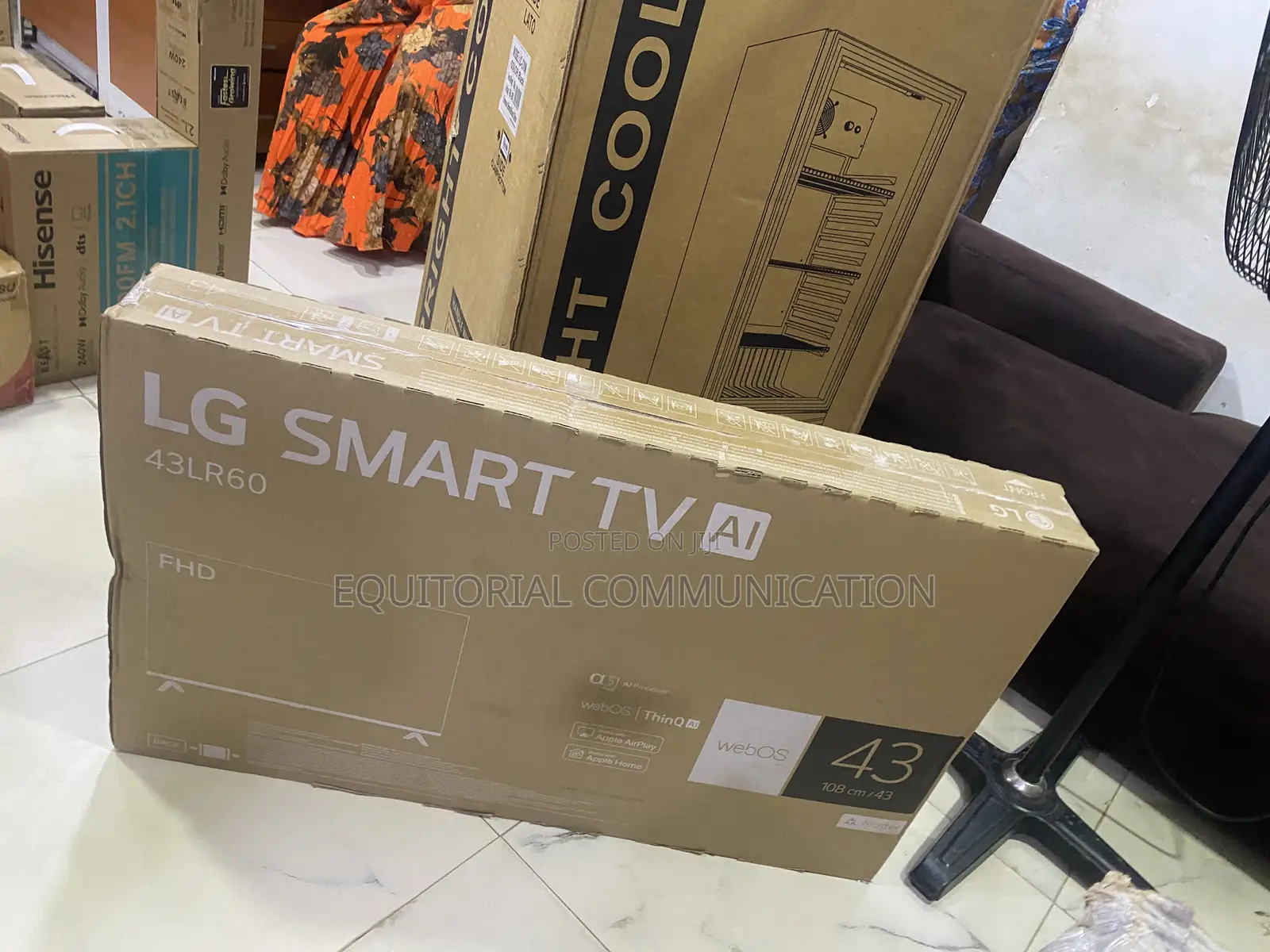 LG 43LR60 43-Inch Full HD Smart TV for Everyday Entertainment