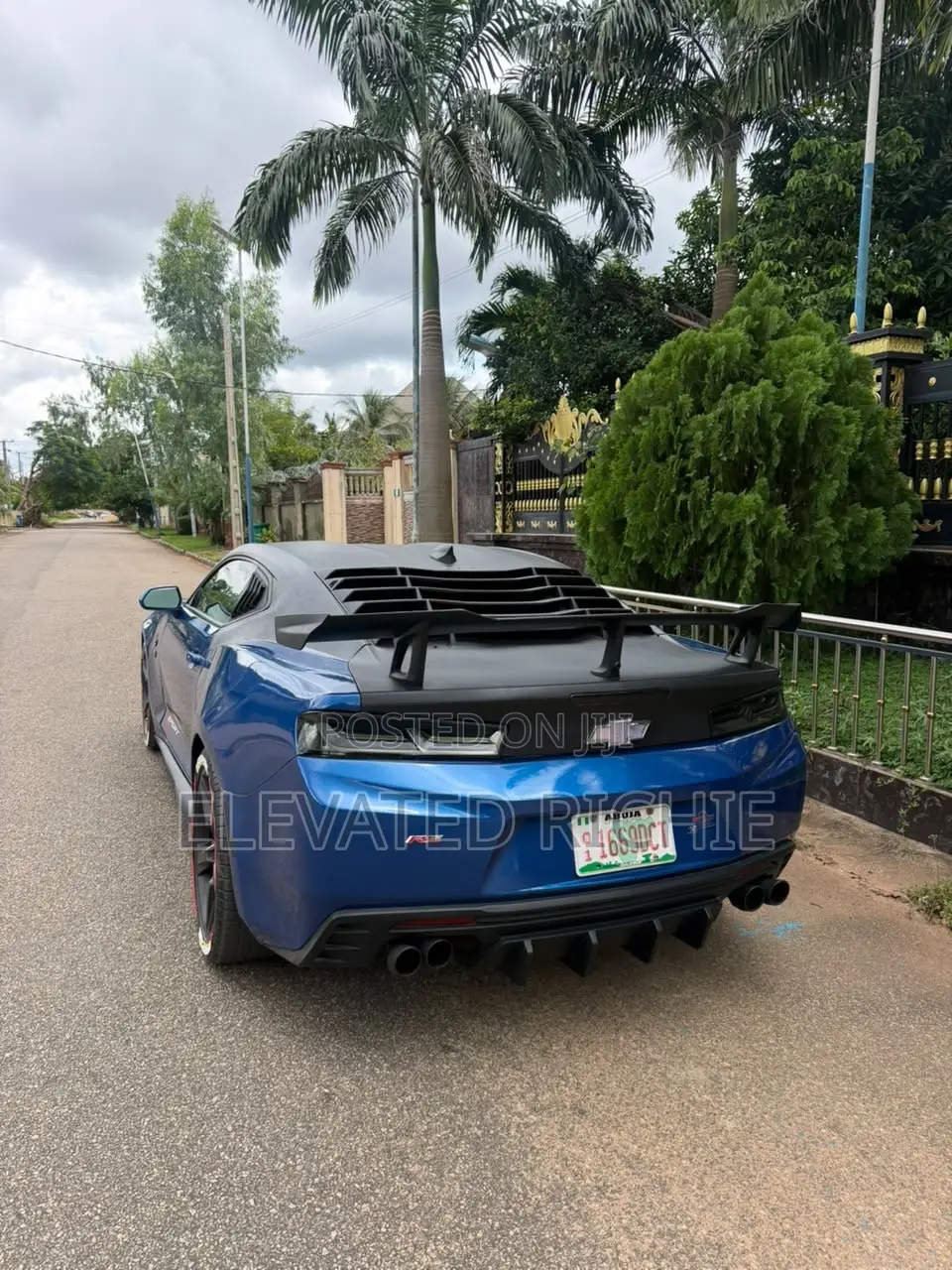 Chevrolet Camaro 2018 Blue