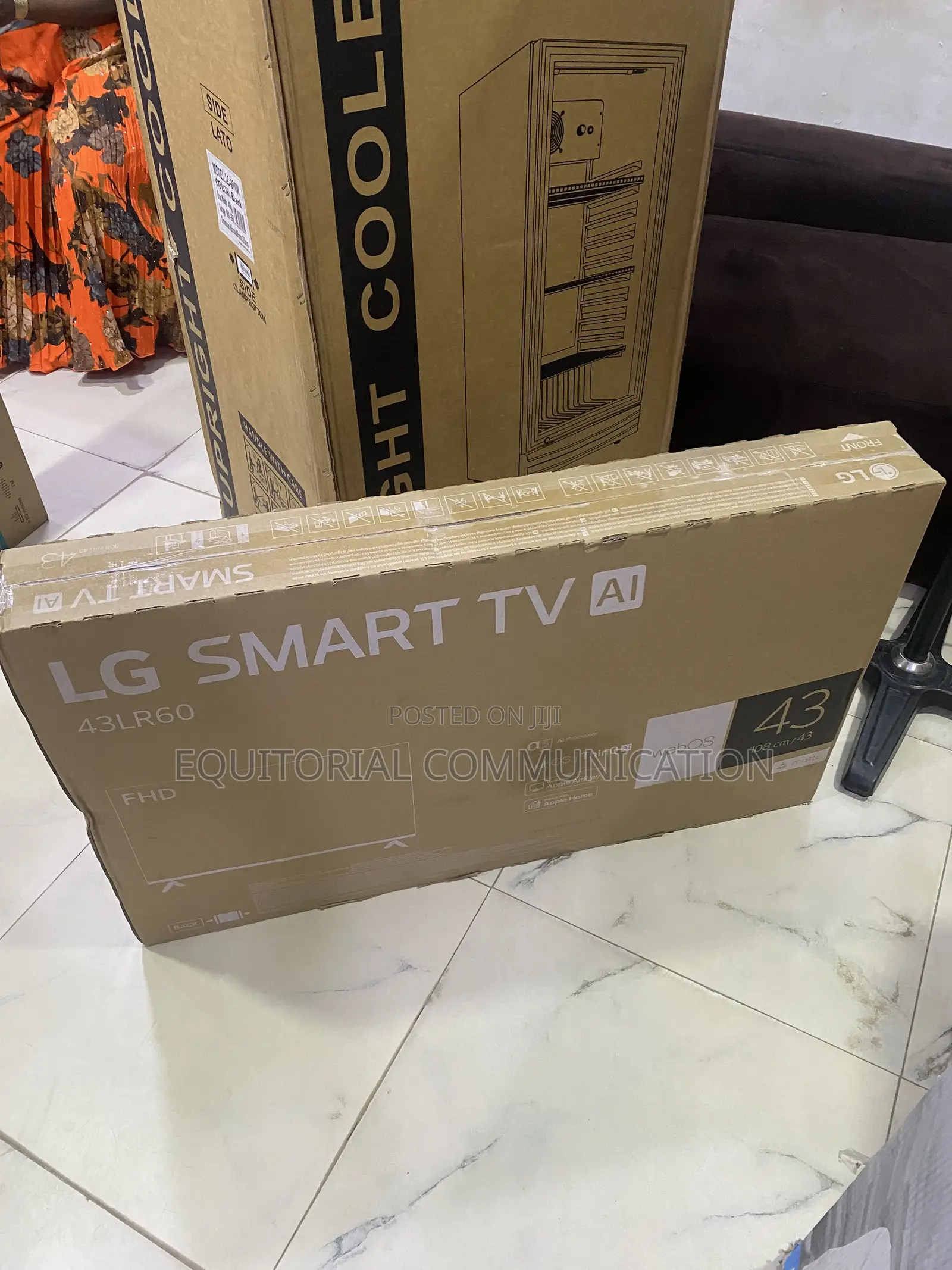 LG 43LR60 43 Inch Smart AI FHD Television for Home Media Rooms