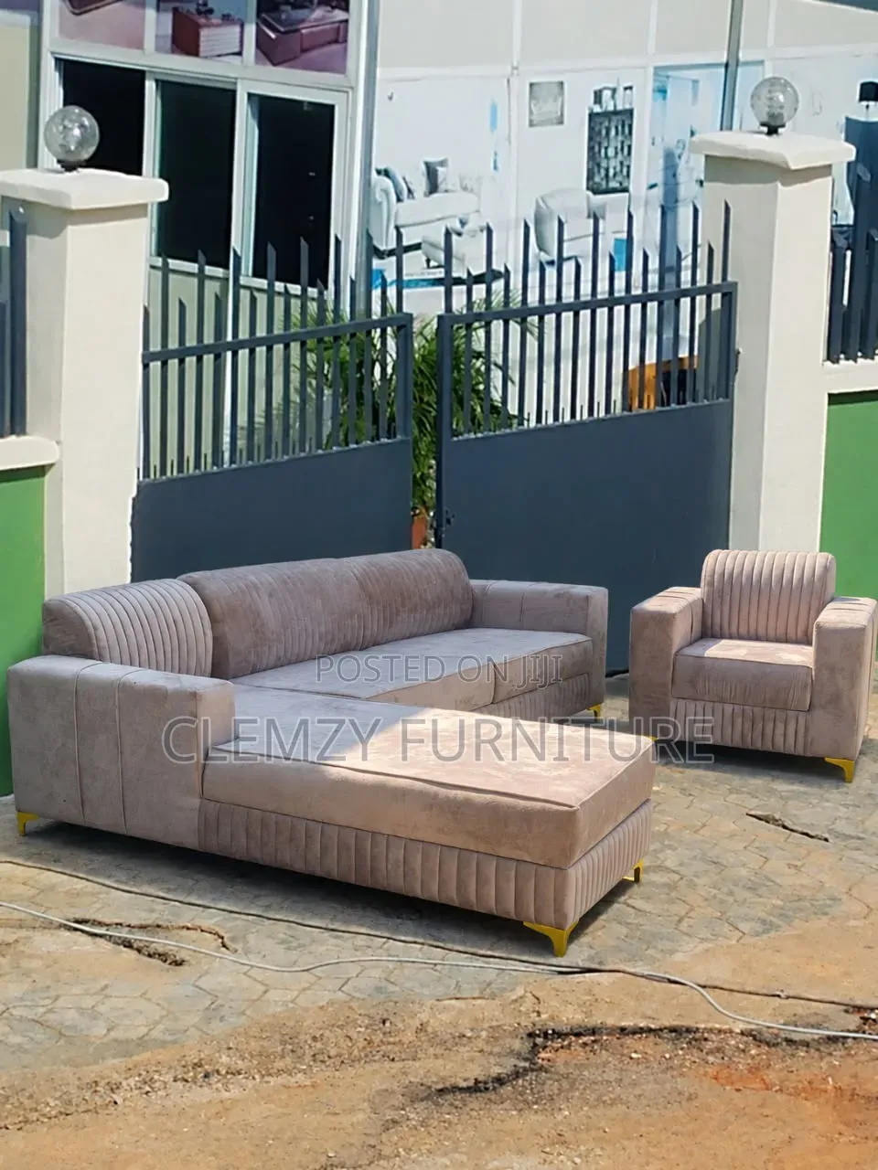 L Shape Sofas and a Single Seater for Your Living Room