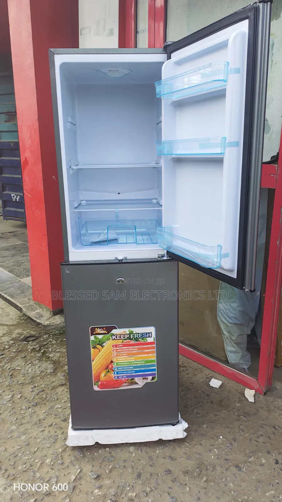 TEKNO COOL 250 Litres Double Door Refrigerator >Bottom Freezer >2Yrs