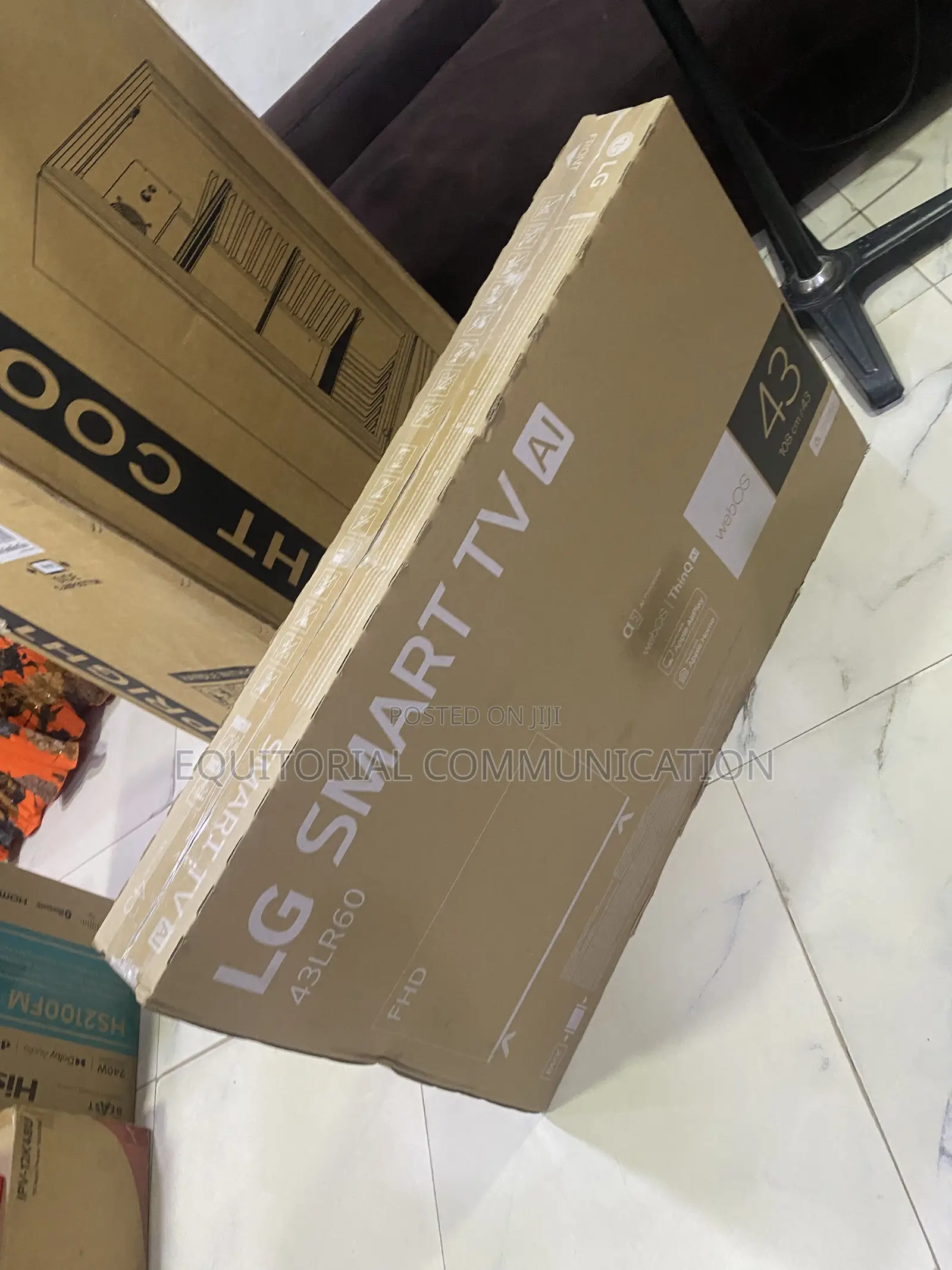 LG 43LR60 43-Inch Smart TV for Streaming and Relaxation