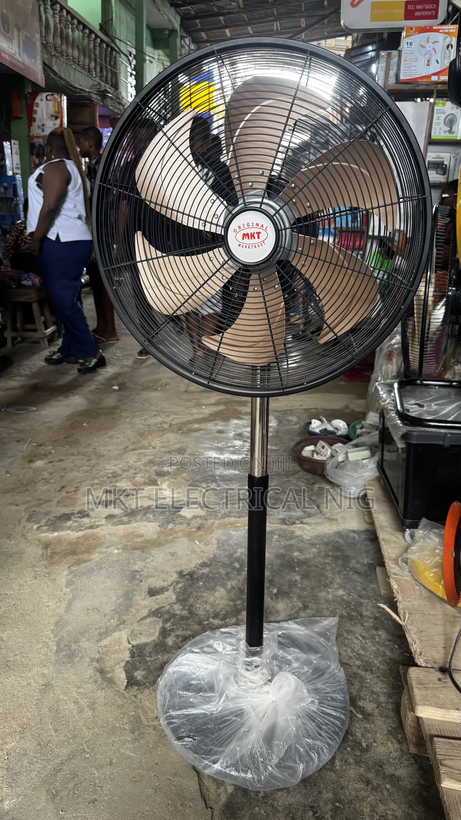 18” Power Dc Standing Fan With Remote Control - 3 Colors Available