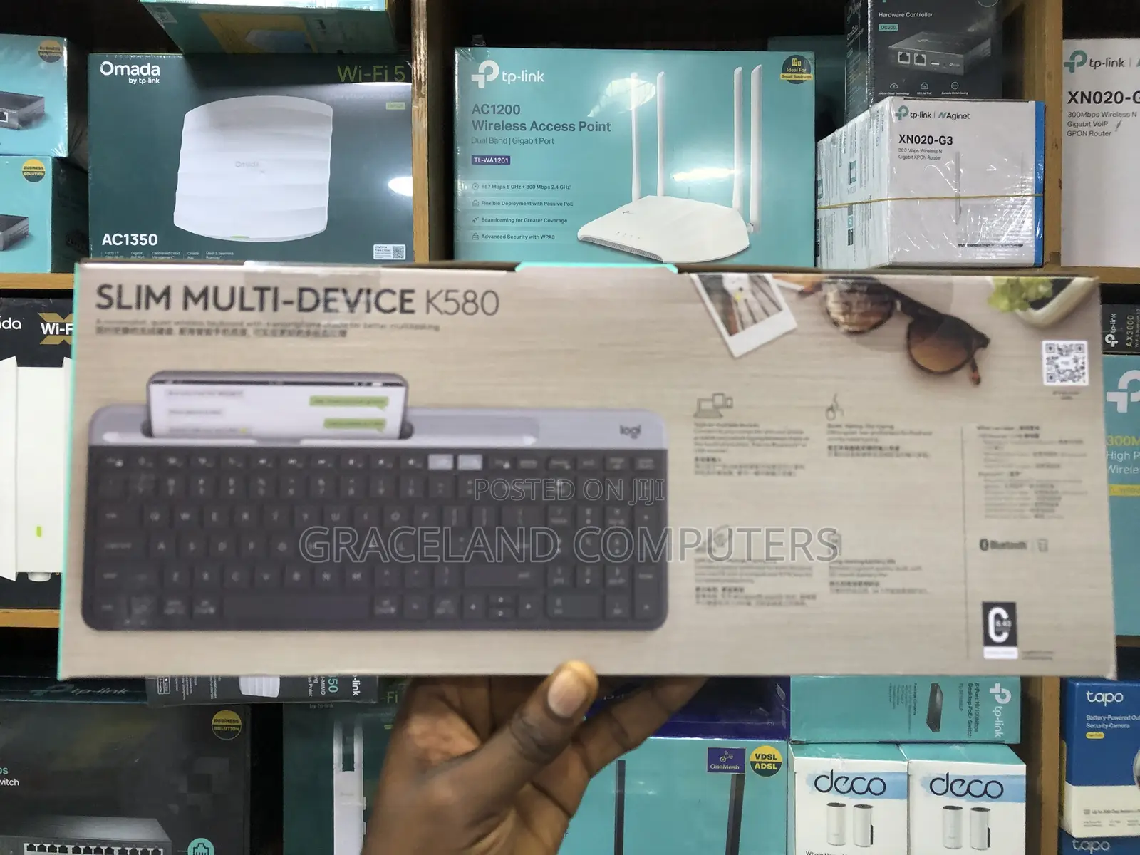 Logitech K580 Multi Device Wireless Keyboard (Suitable for Work Space)