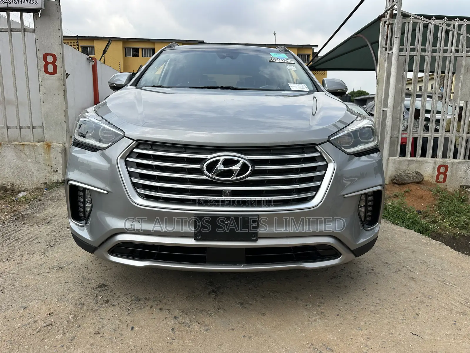 Hyundai Santa Fe Limited Ultimate AWD 2018 Gray