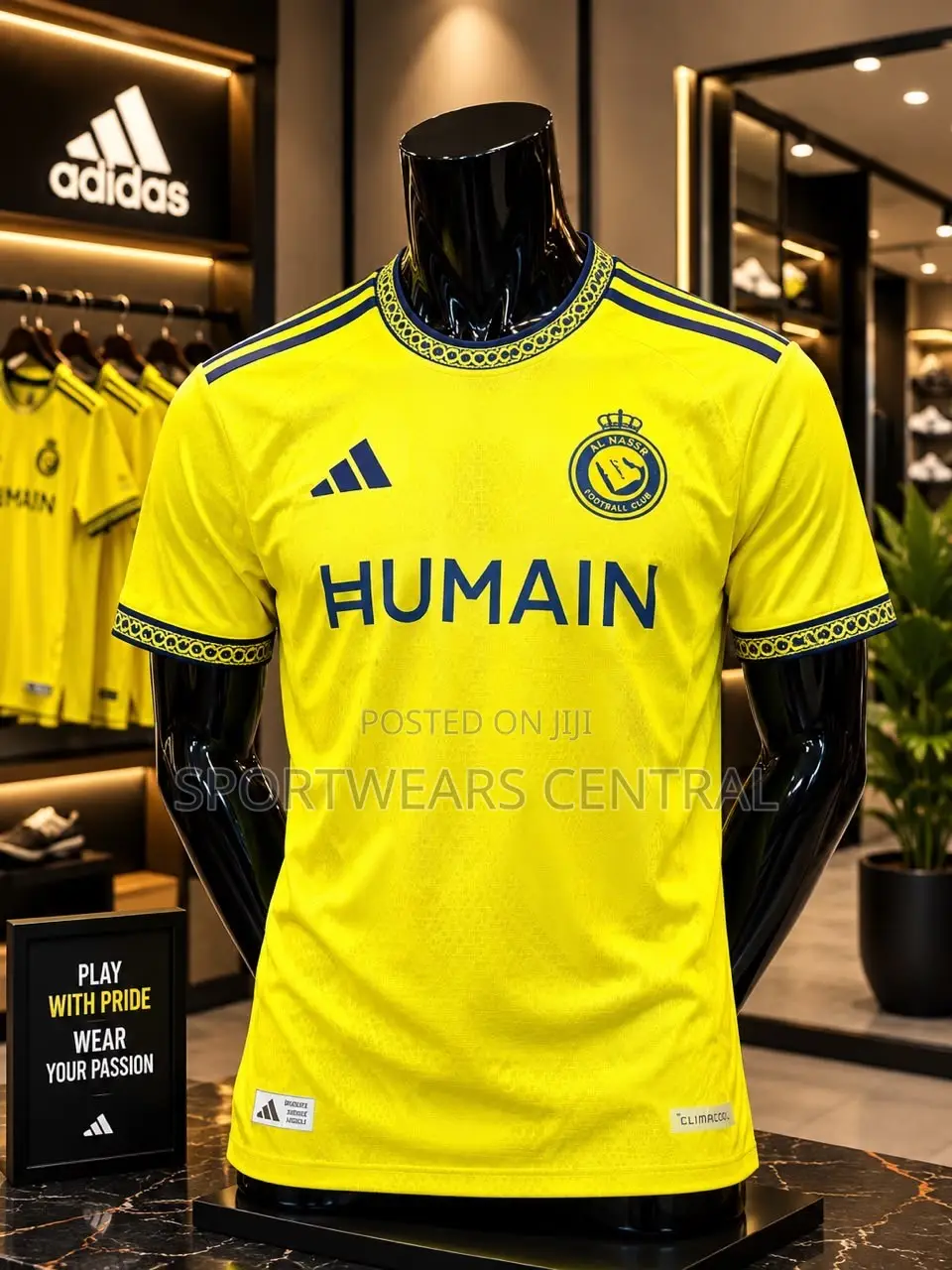 Al Nassr FC 2026/27 Home Jersey Ronaldo Saudi ProLeague Football Shirt