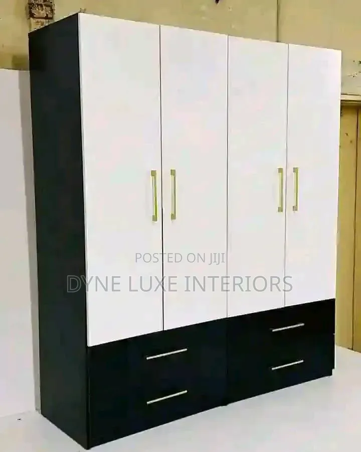 Modern 6ft by 3ft Wooden Wardrobe Made With Quality HDF Wood