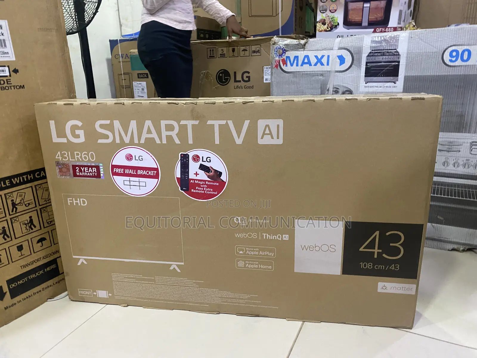 LG 43LR60 43-Inch Smart TV for a Modern Entertainment Setup