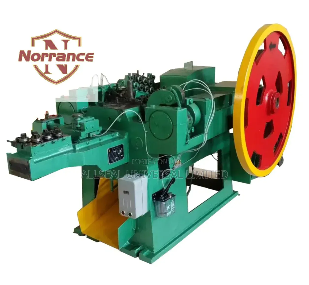 Norrance 1"-2.5" Automatic Nail Making Machine (Nous Parlons Français)