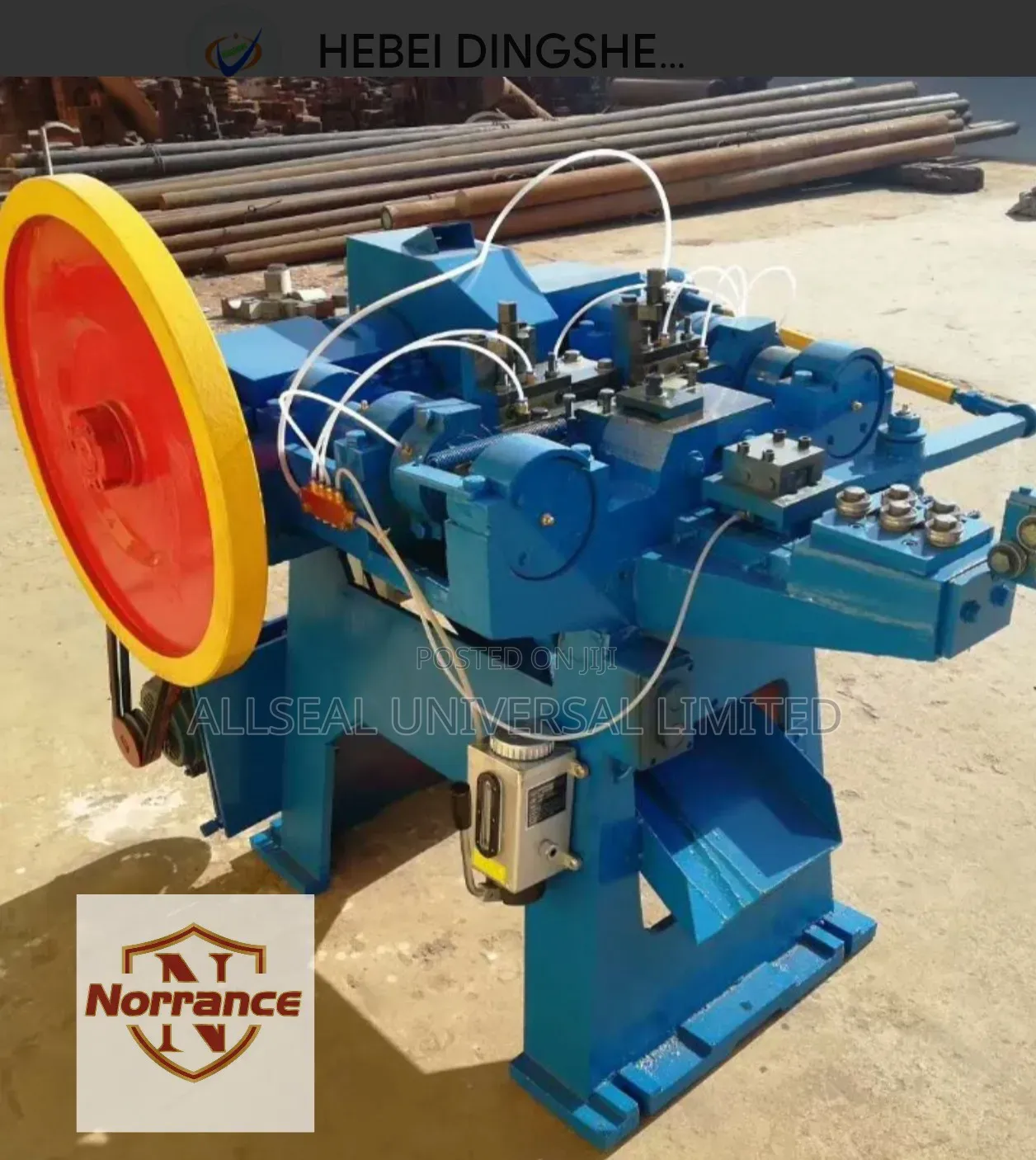 Norrance 1"-2.5" Common Nail Making Machine (Nous Parlons Français)