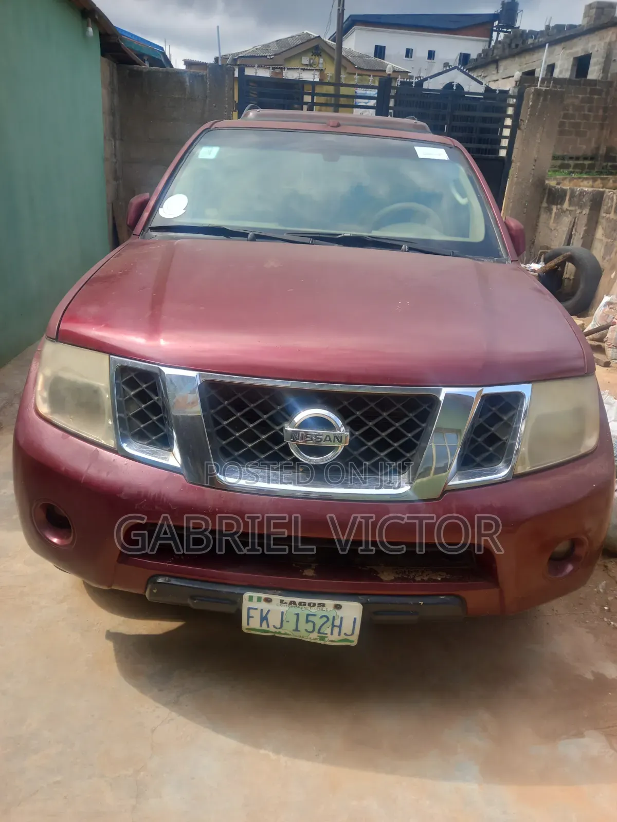Nissan Pathfinder 2007 Burgundy