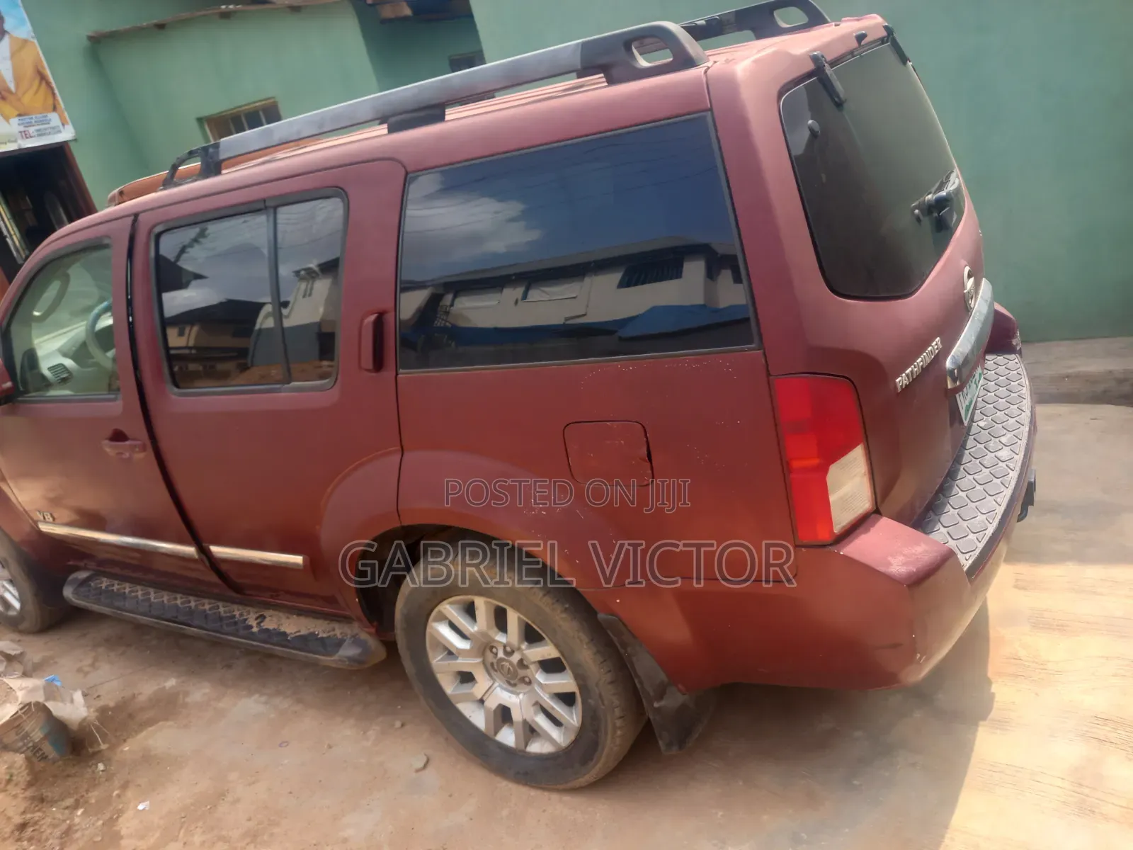 Nissan Pathfinder 2007 Burgundy