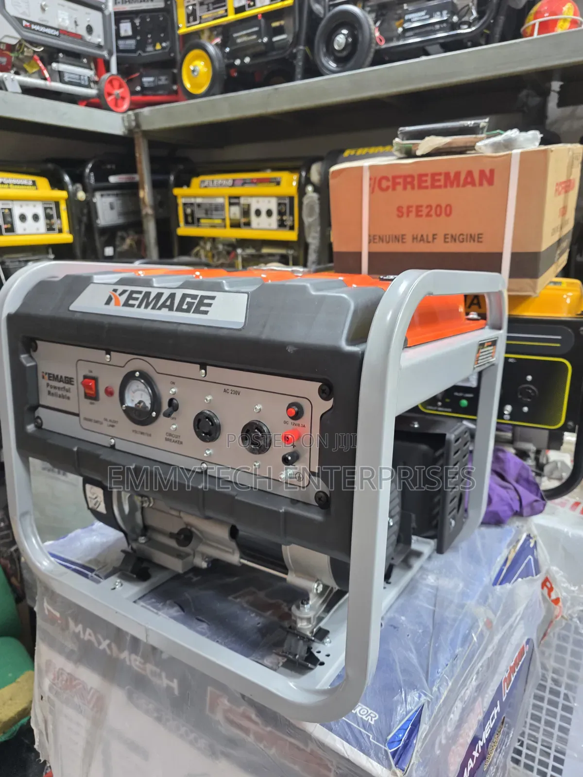 I Have Kemage Petrol Generator 4.5kva 100% Copper Coil