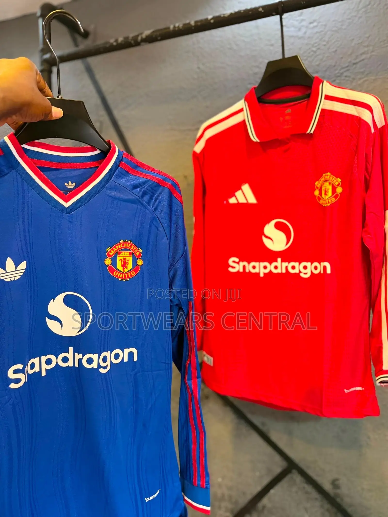 Manchester United 2026/27 Home Away Long Sleeve Player Version Jersey
