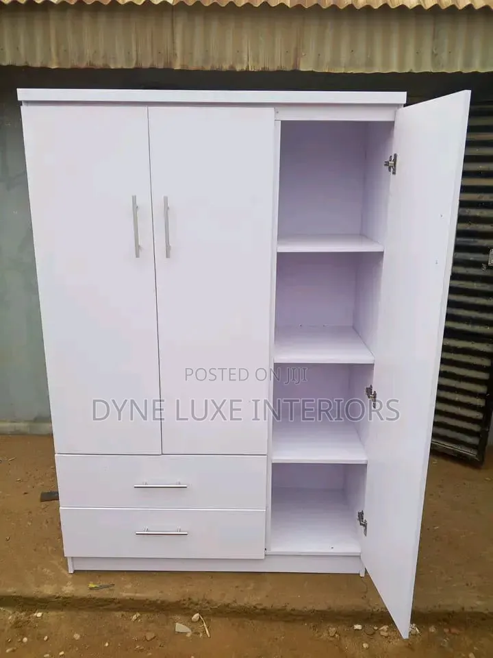 Durable 6ft by 4ft Wooden Wardrobe Made With Quality HDF Wood