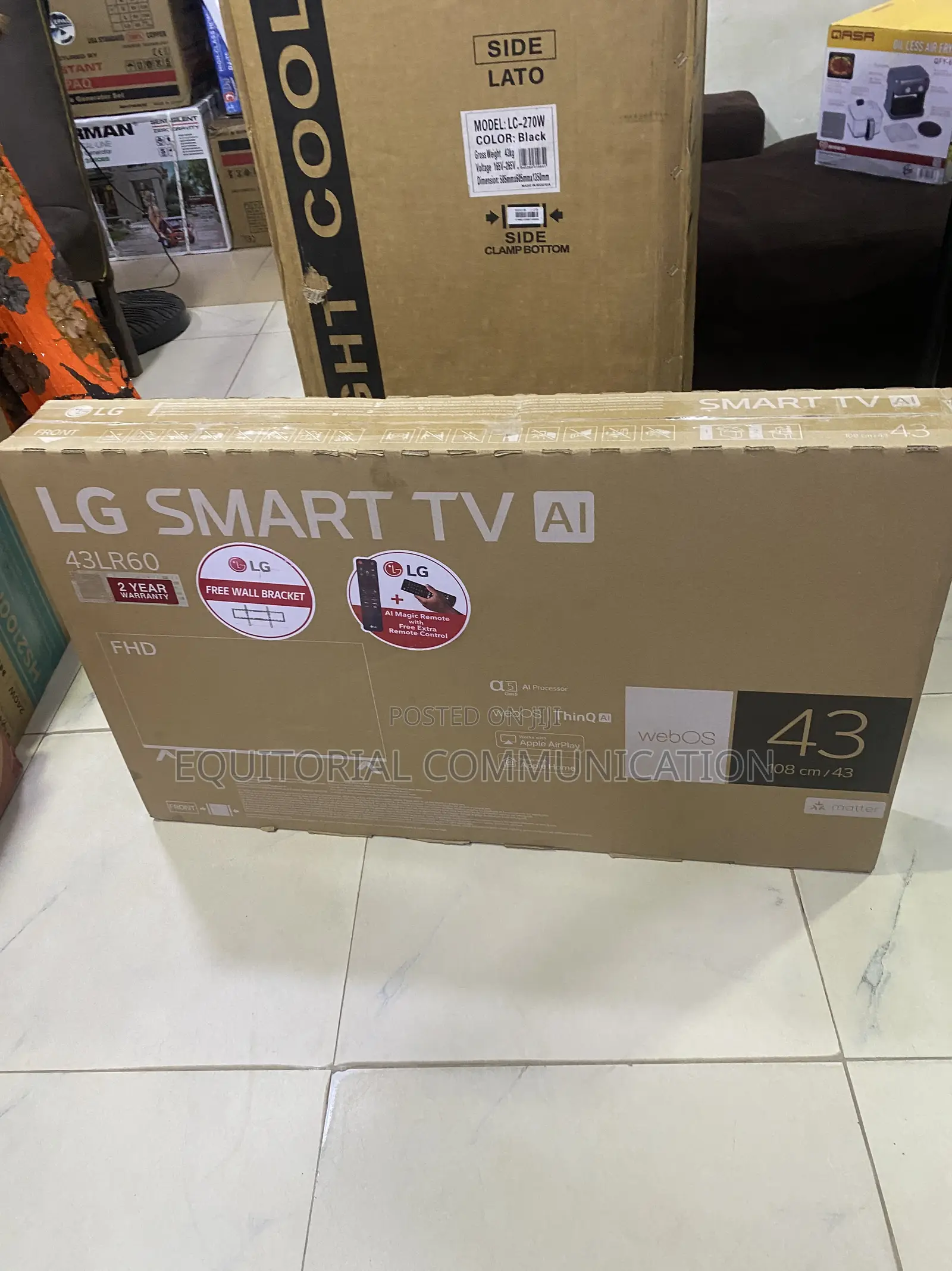 LG 43LR60 43-Inch Full HD TV With Smart Capabilities