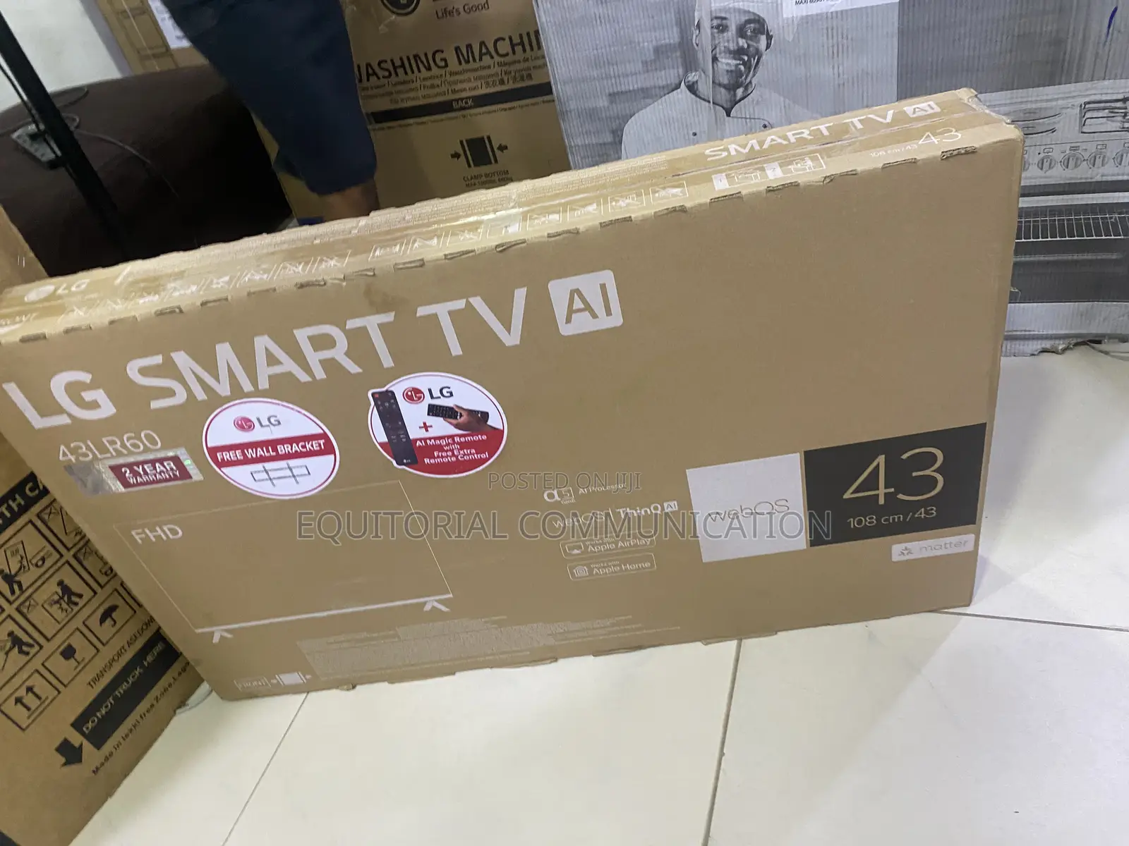 LG 43LR60 43-Inch Full HD TV With Smart Capabilities