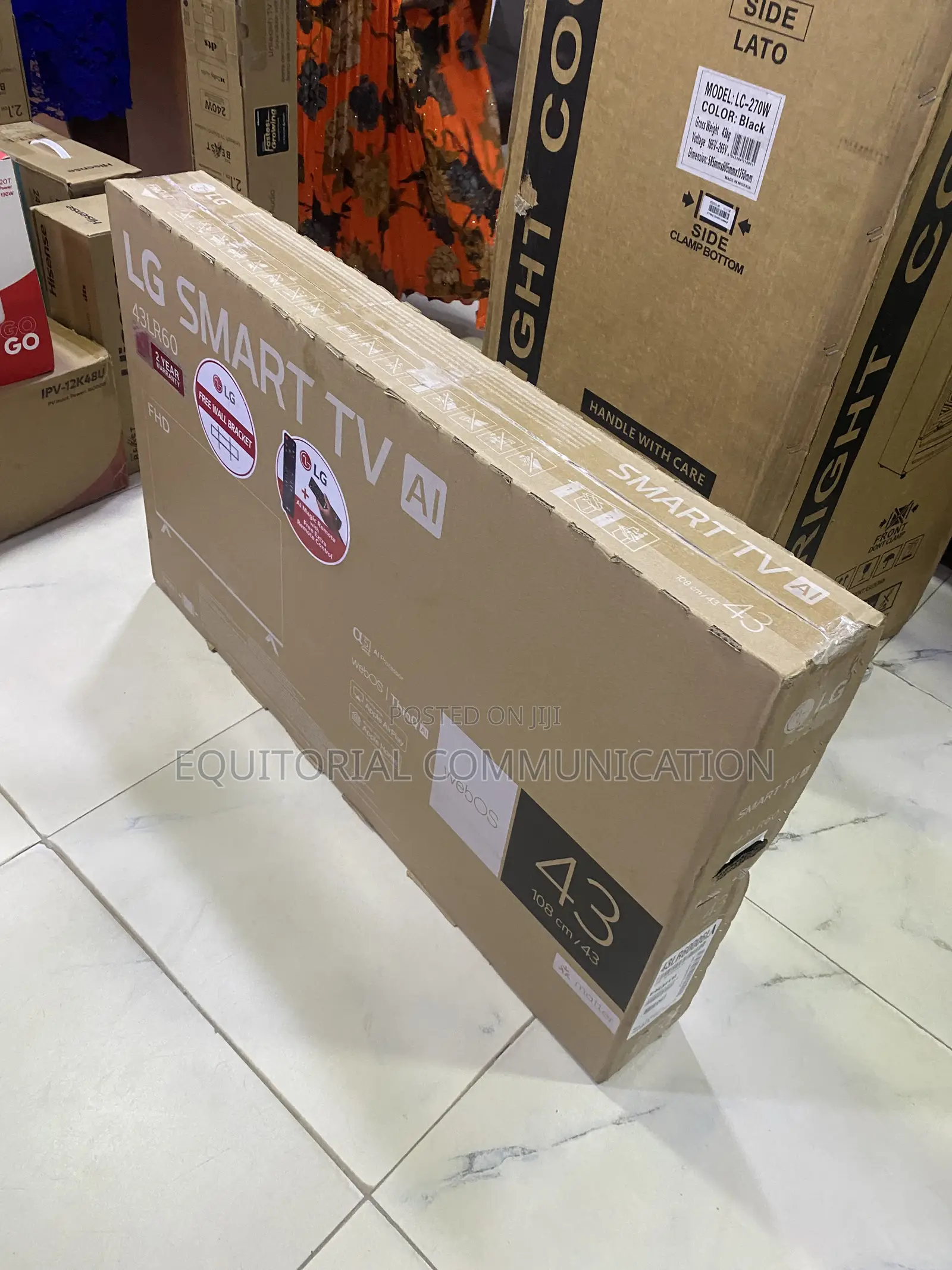 LG 43LR60 43-Inch FHD Smart TV With Contemporary Design