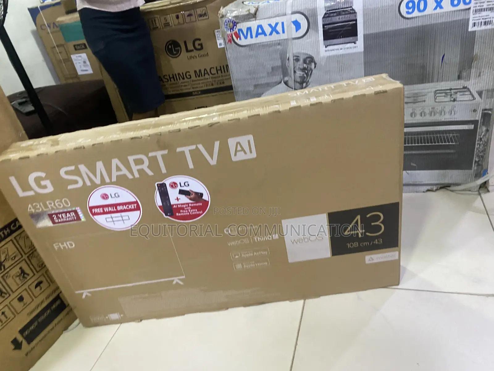 LG 43LR60 43-Inch FHD Smart TV With Contemporary Design