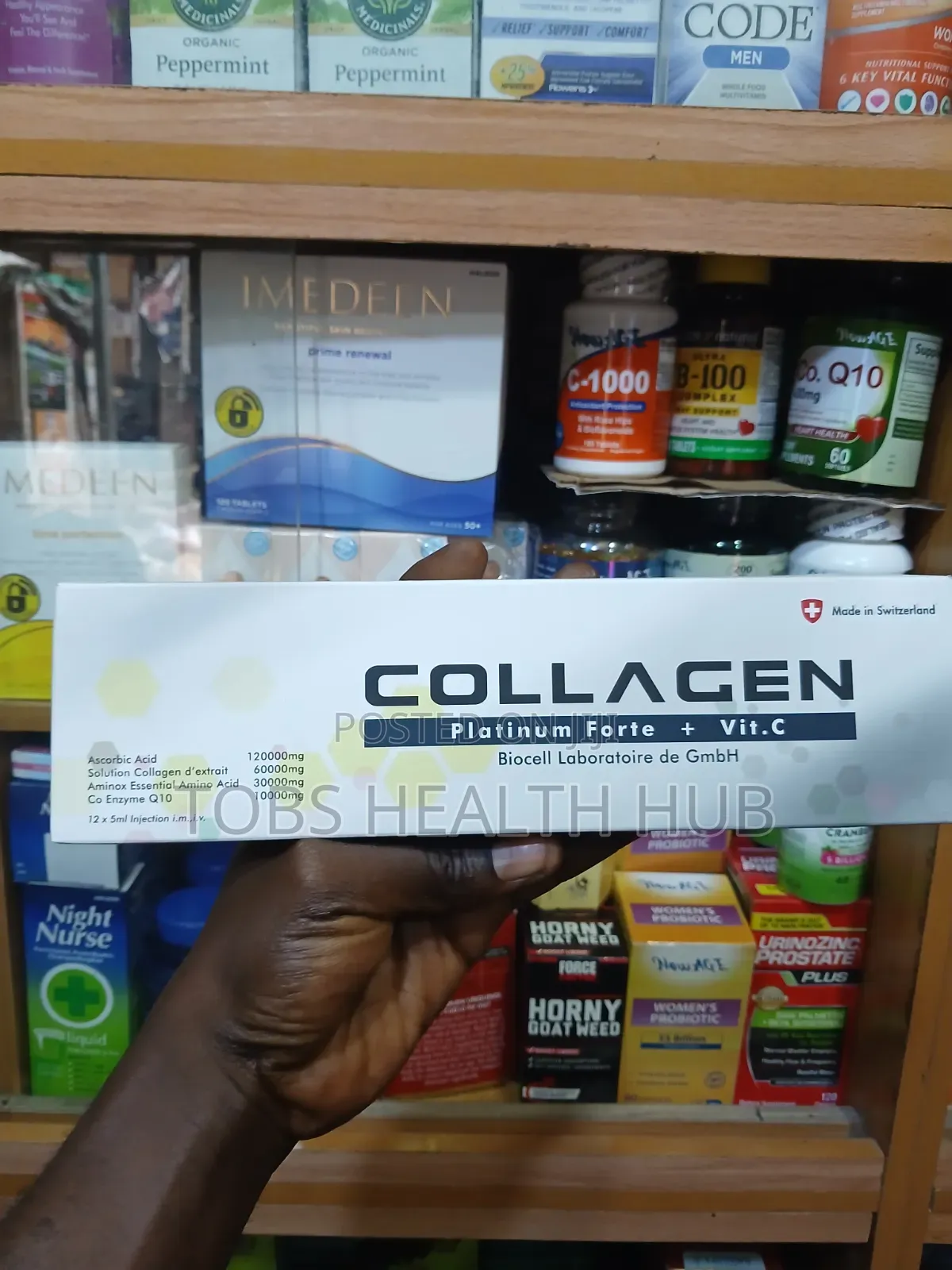 Collagen Platinum Forte + Vitamin C – Collagen Support Supplement