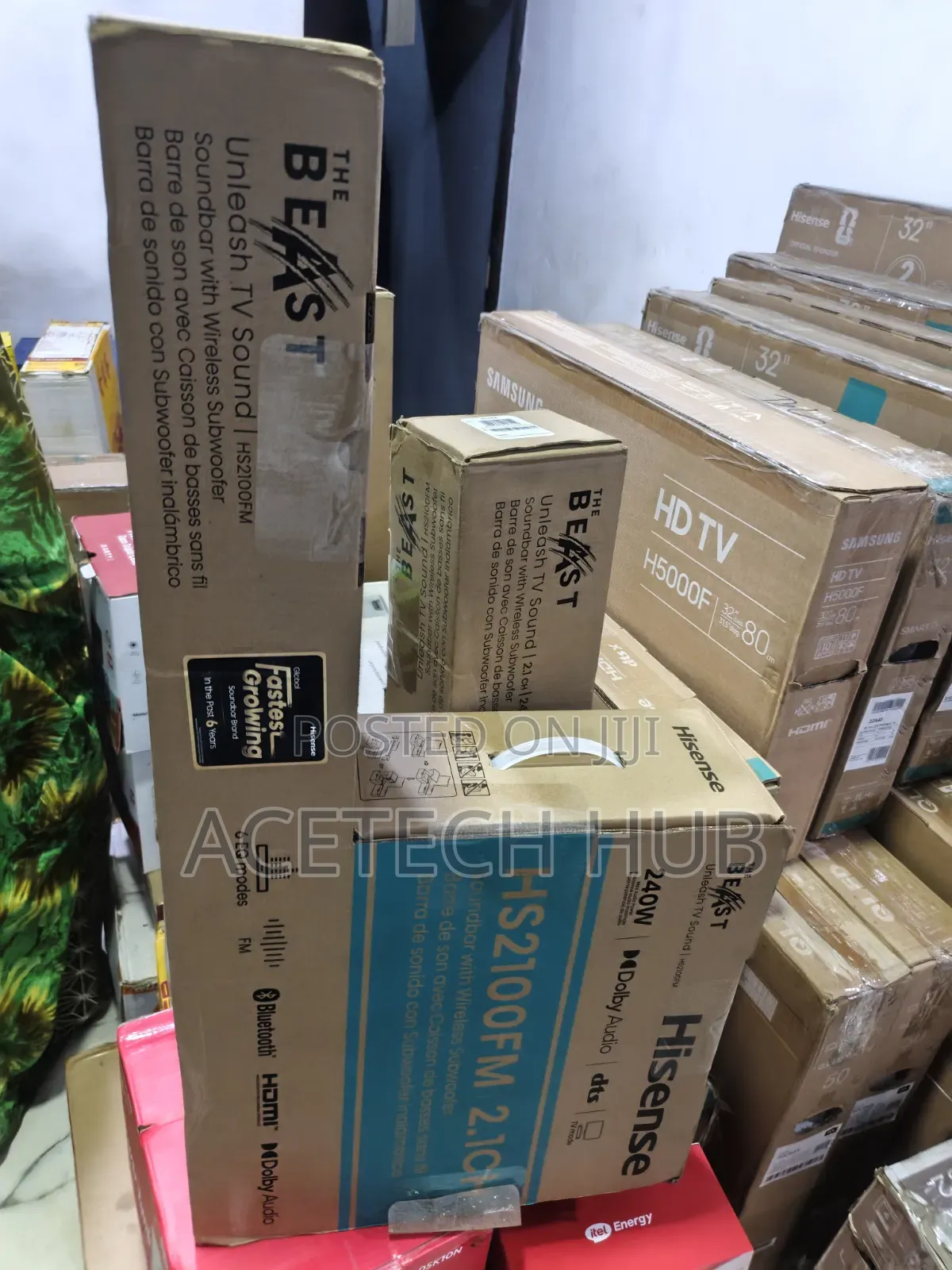Hisense 240W Soundbar – Transform Your Entertainment Space