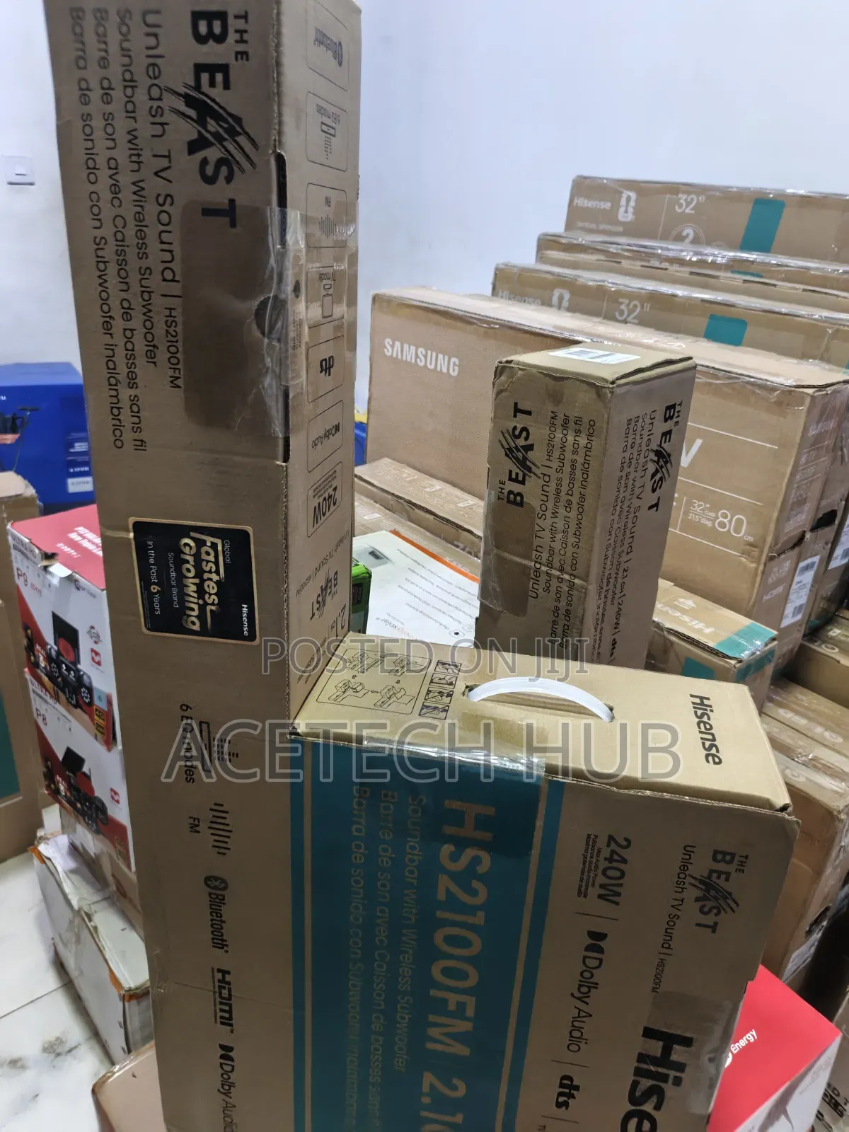 Hisense 240W Soundbar – Premium Audio for Your Home