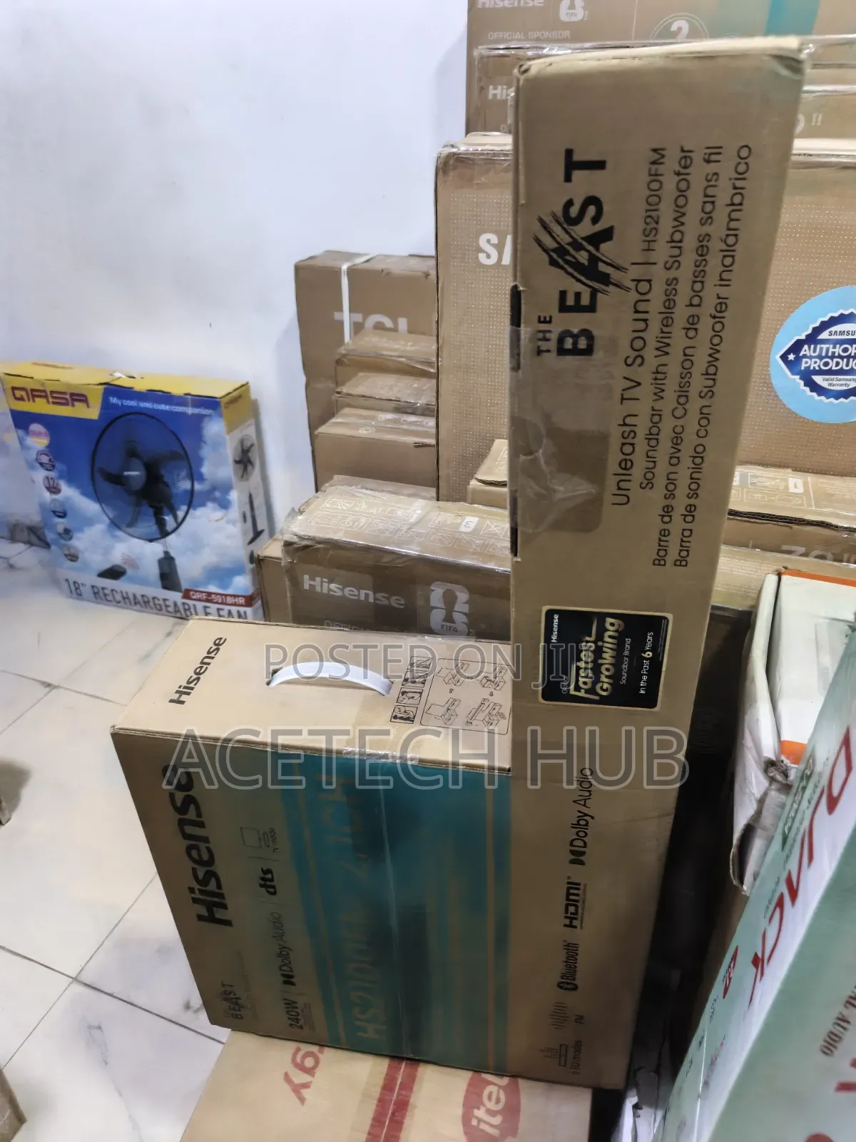 Hisense 240W Soundbar – Premium Audio for Your Home