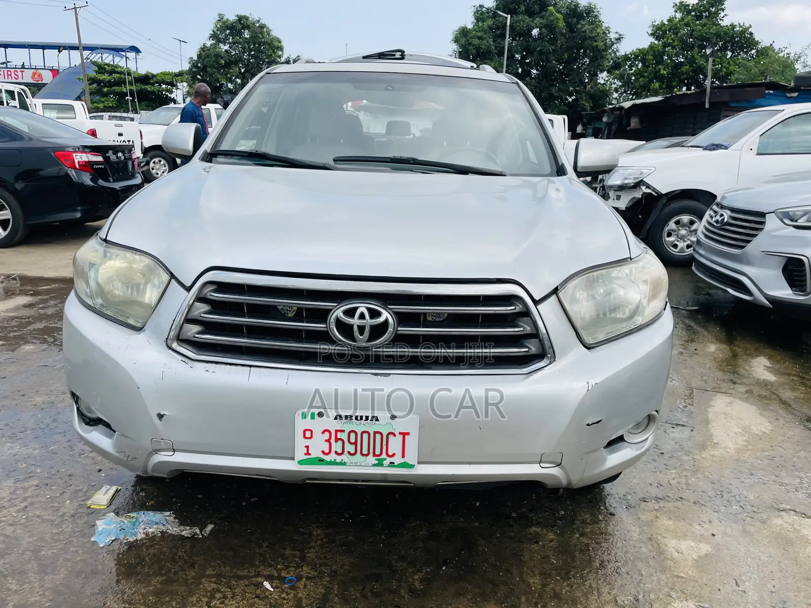 Toyota Highlander 2008 Silver
