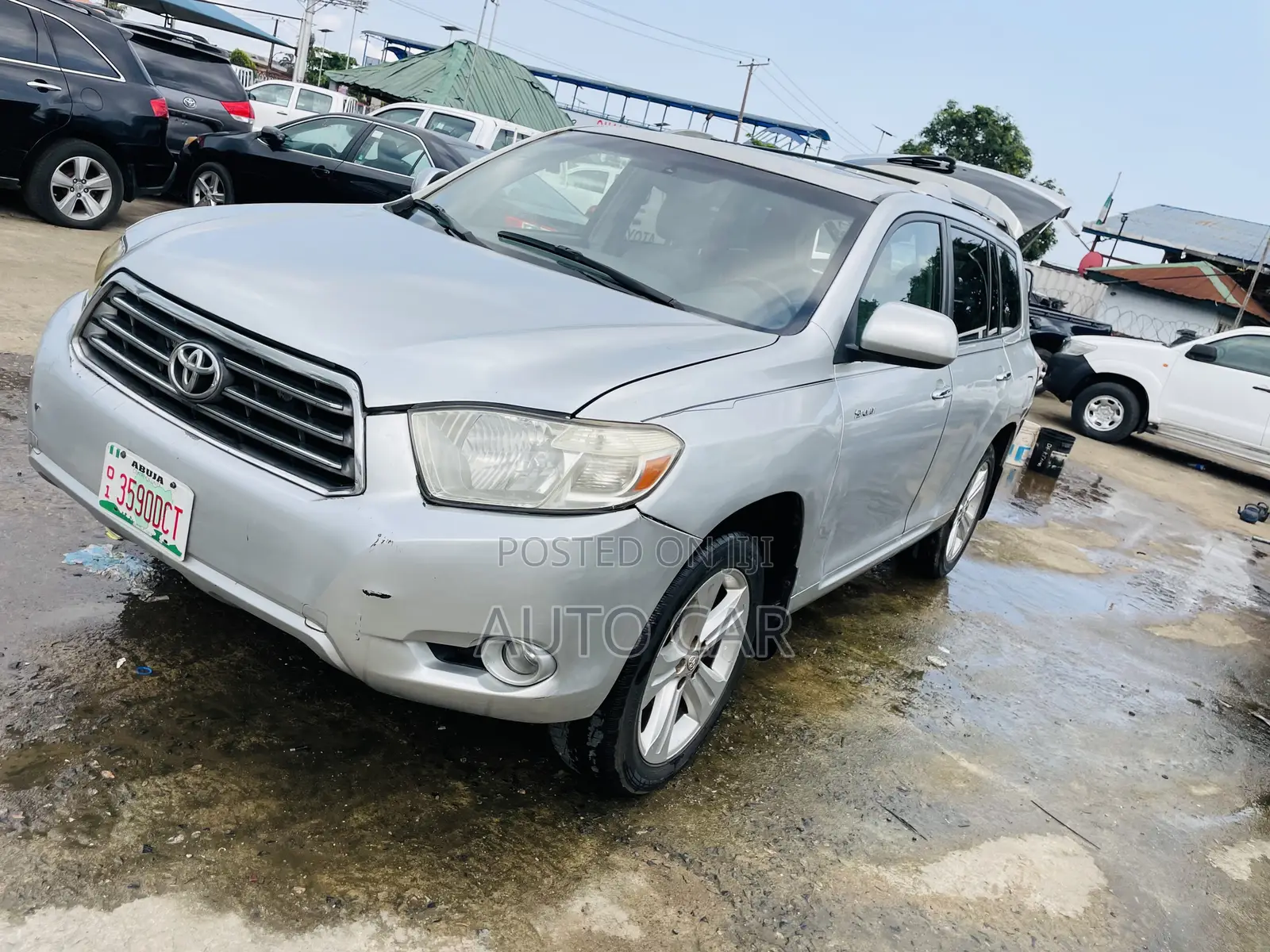 Toyota Highlander 2008 Silver