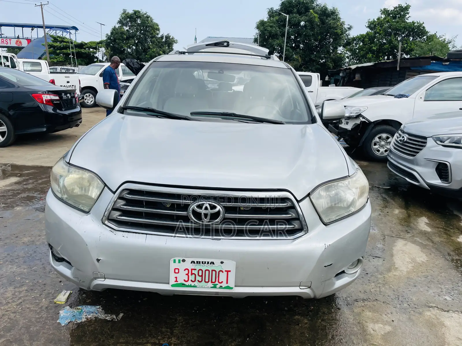Toyota Highlander 2008 Silver