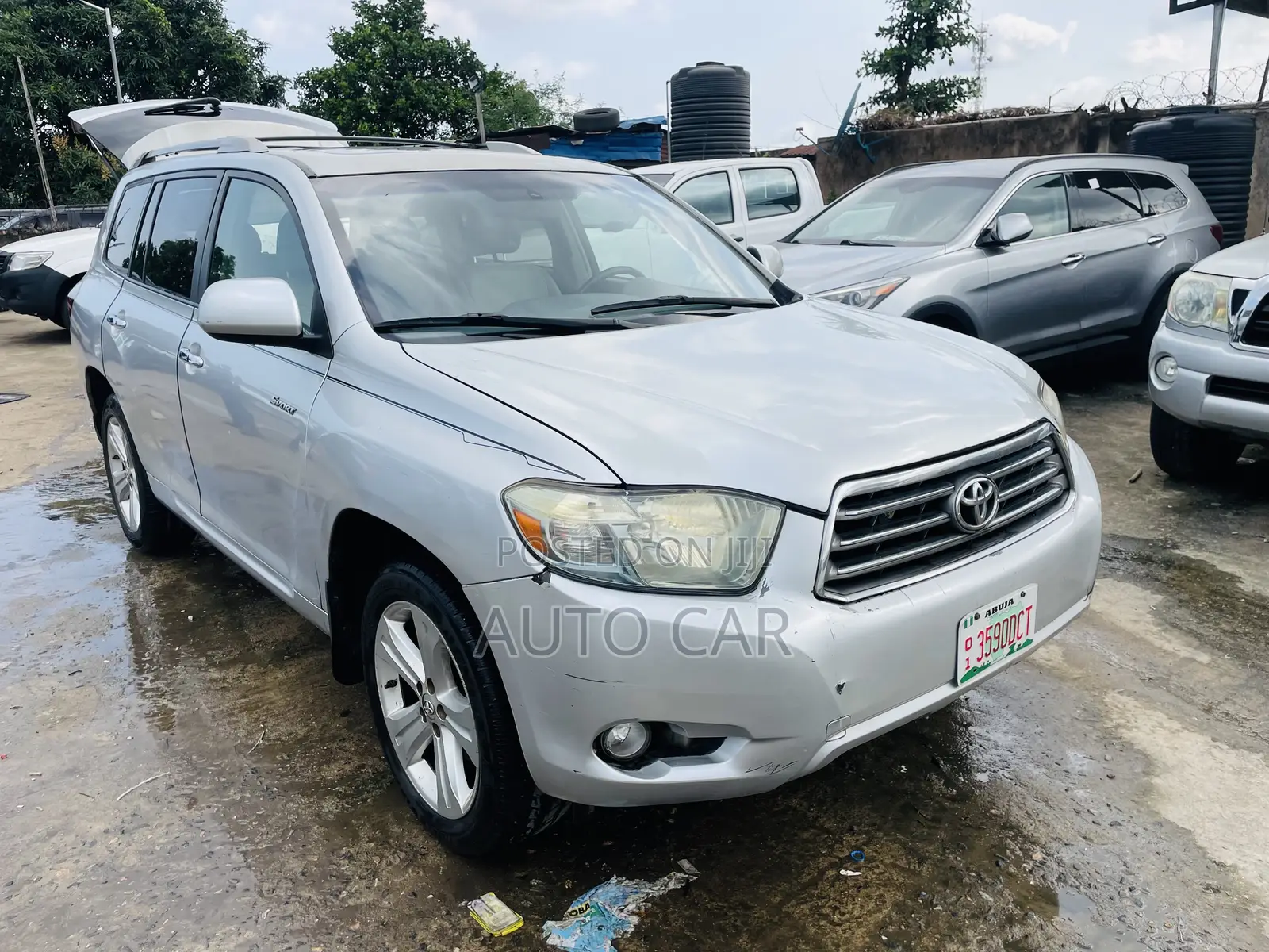 Toyota Highlander 2008 Silver