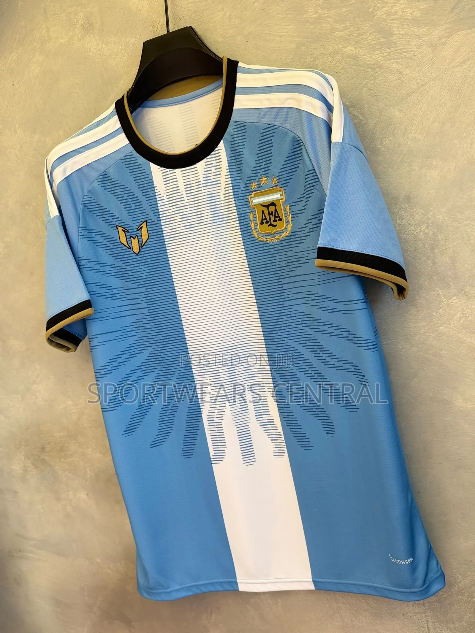 Lionel Messi Argentina Farewell Special Edition Football Jersey